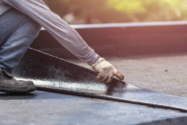 Professional Waterproofing technician working in Clayton, NJ